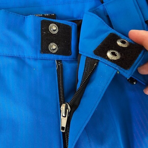 Killtec Level 3 Men's Ski Bib Pants Blue Waterproof & Windproof Size M - Picture 16 of 16